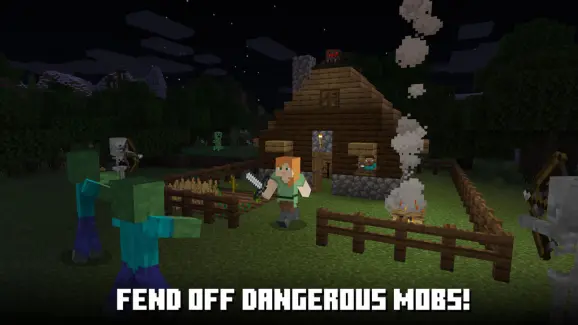 Minecraft APK-Mobs peligrosos